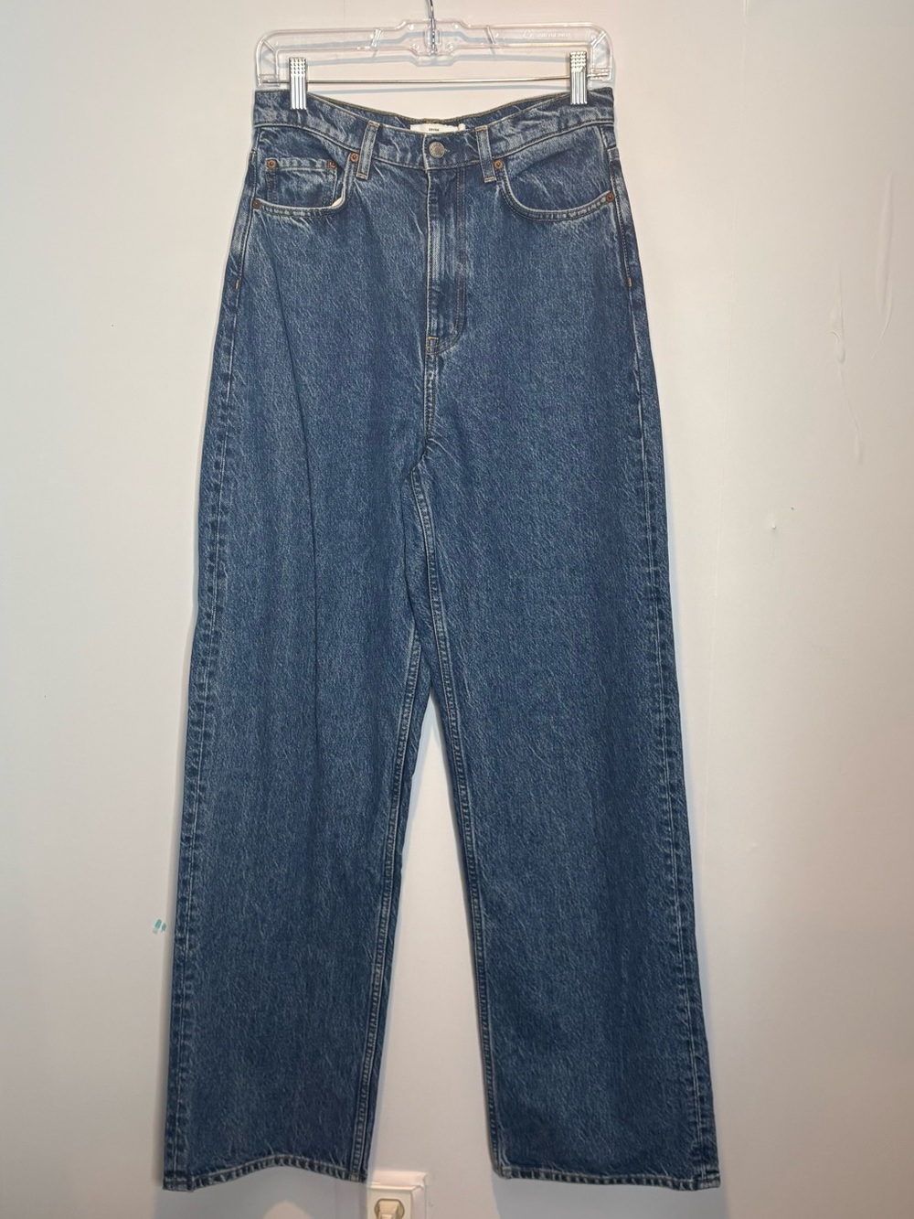 & Other Stories The Dear Cut 90s Wide Leg Jeans Medium Wash - Picture 2 of 5
